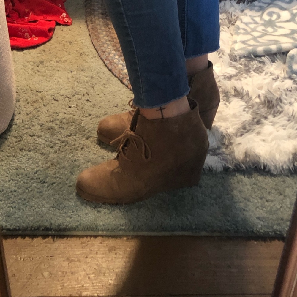 Tan Booties - Picture 5 of 6